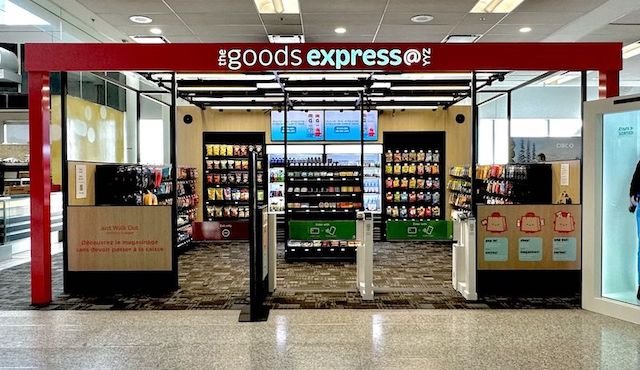 В канадском аэропорту открыли автоматизированный магазин без касс