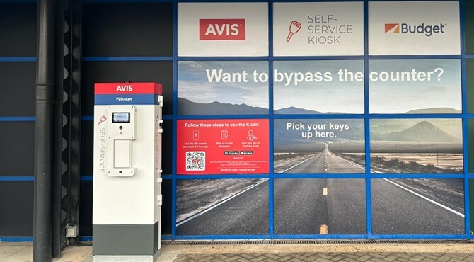 Avis представил киоски автоматизированной выдачи ключей для прокатных автомобилей