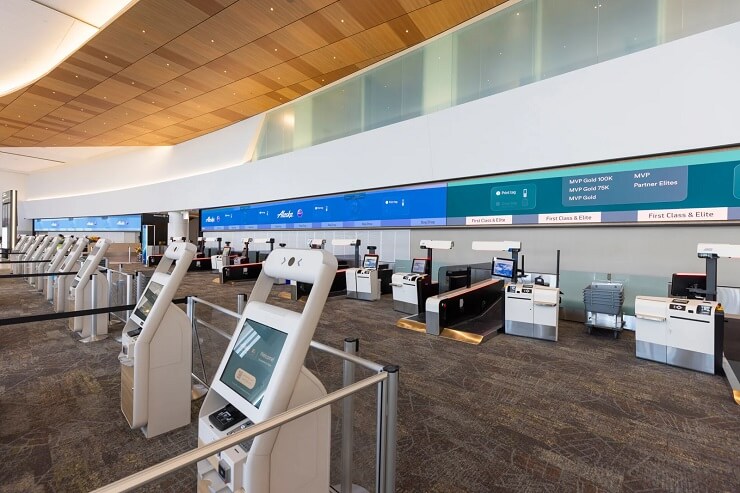 Аэропорт Сан-Франциско (SFO) оборудовал новый терминал Т1 Harvey Milk системами самообслуживания