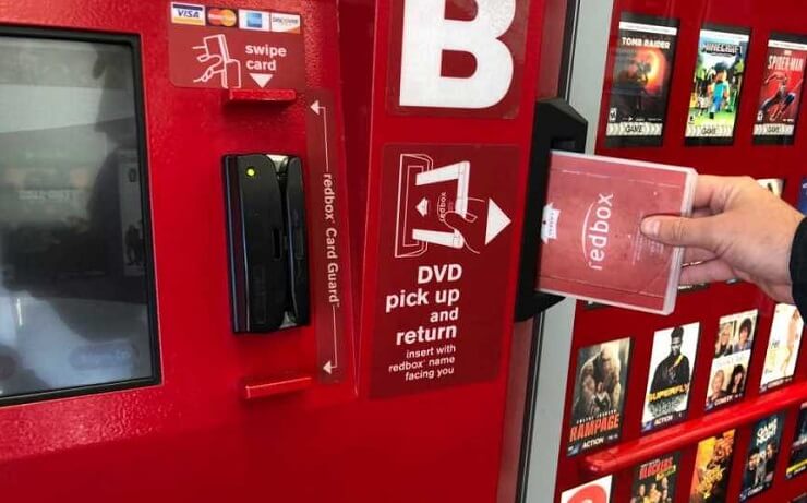 В США закрывается сеть киосков по аренде DVD-киосков Redbox
