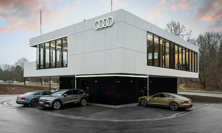 Spirii улучшит качество зарядки электромобилей на зарядных станциях Audi 