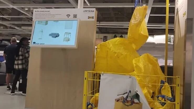Киоски IKEA обслуживают в шесть раз больше клиентов