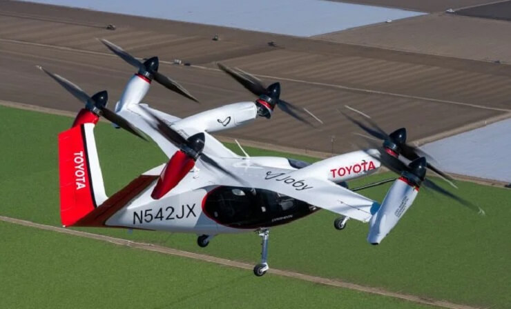 Toyota инвестирует $500 млн в разработку eVTOL компании Joby Aviation