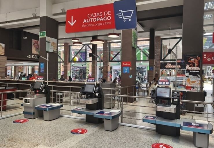 Колумбийская сеть супермаркетов Olímpica SA внедряет кассы самообслуживания Toshiba 