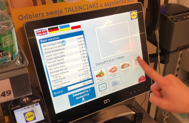 Польские потребители предпочитают кассы самообслуживания