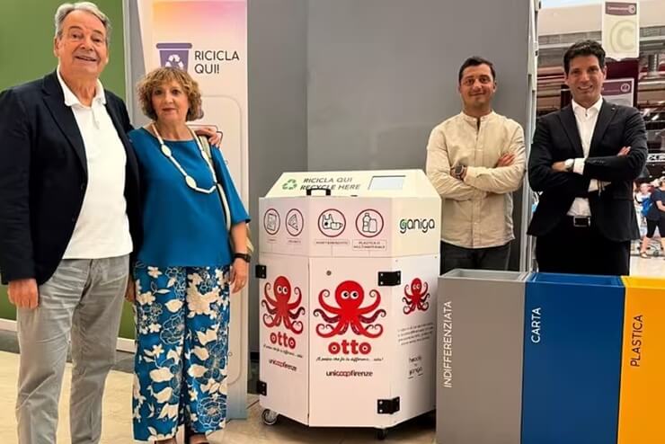 Итальянская ритейлер Unicoop Firenze внедряет умные мусорные контейнеры с ИИ 