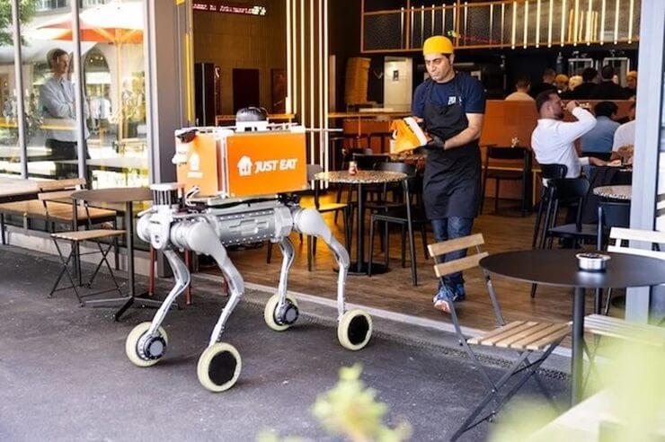 В Цюрихе тестируют доставку роботизированной собакой с ИИ