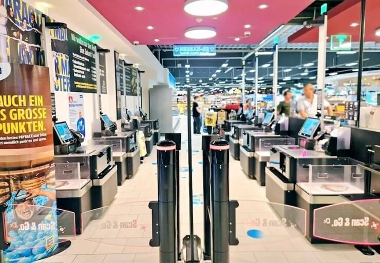 Немецкий ритейлер EDEKA внедрил ИИ решение для касс самообслуживания от Diebold Nixdorf