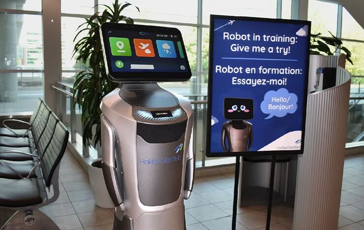 Аэропорт Галифакс-Стэнфилд тестирует сервисных роботов 