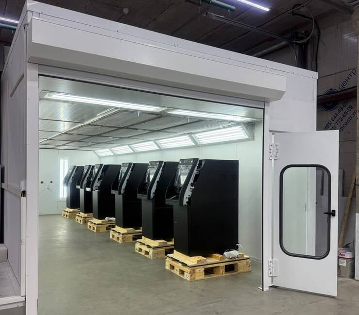 АТМ АЛЬЯНС открыл Центр по покраске и предпродажной подготовке устройств самообслуживания в Москве