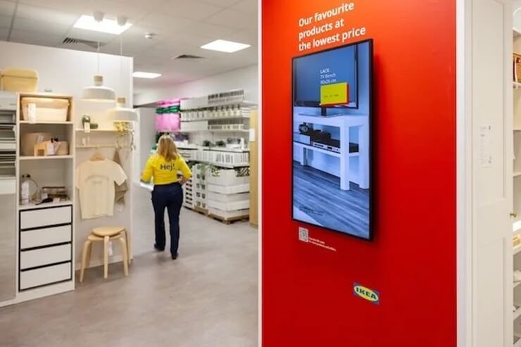 Ikea осваивает новый формат  магазинов Plan & Order Point в Великобритании