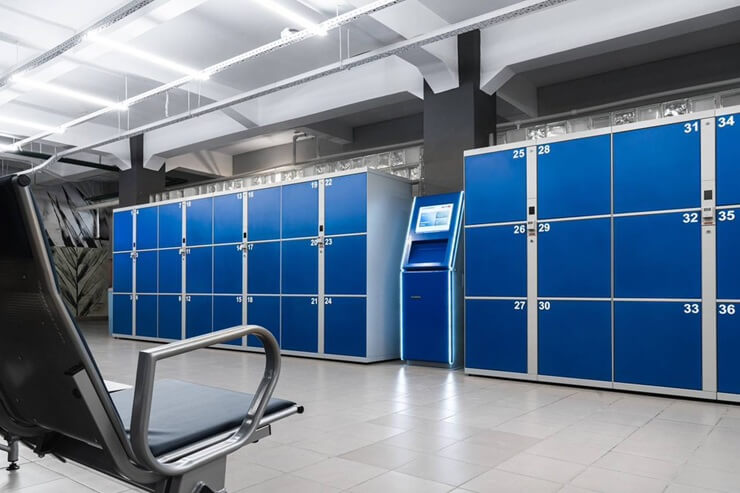 LockerBox внедрил первые автоматические камеры хранения на речном вокзале