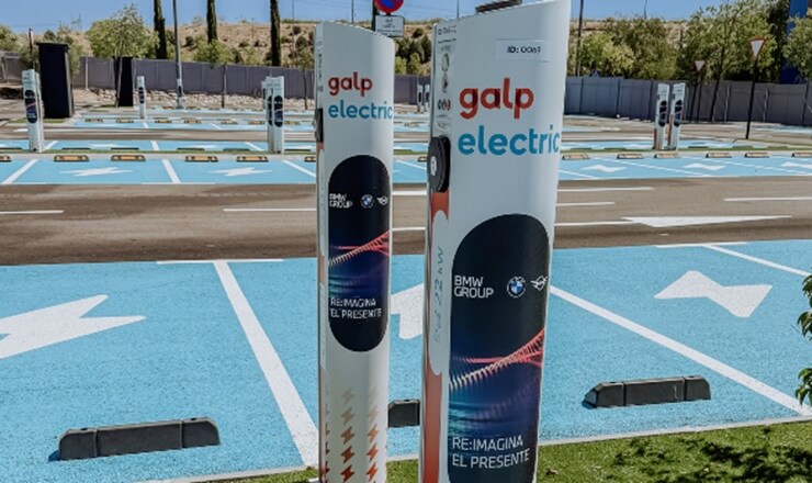 Galp и BMW открывают крупнейший центр зарядки электромобилей в Мадриде