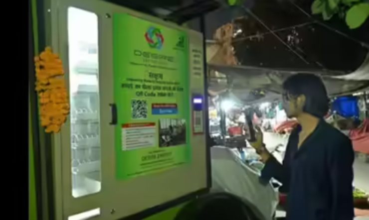 JMC запускает автомат по продаже тканевых сумок на солнечных батареях