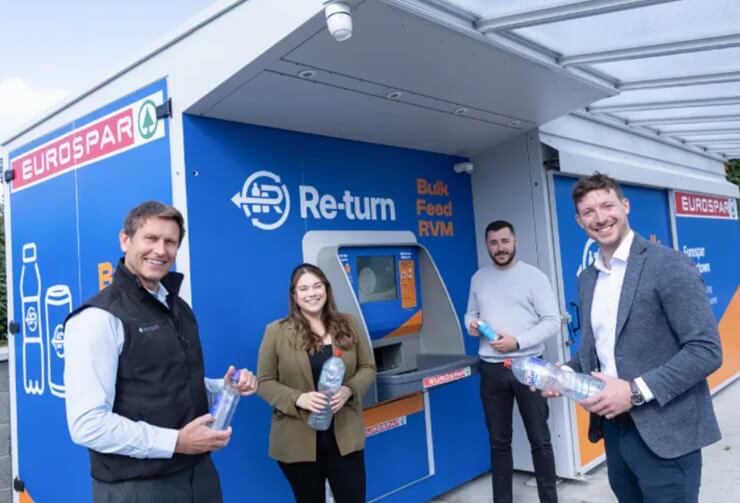 EUROSPAR запустил первый в Ирландии фандомат Envipco QUANTUM