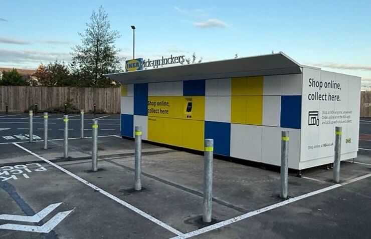 Ikea расширяет сеть постаматов по выдаче заказов в Великобритании