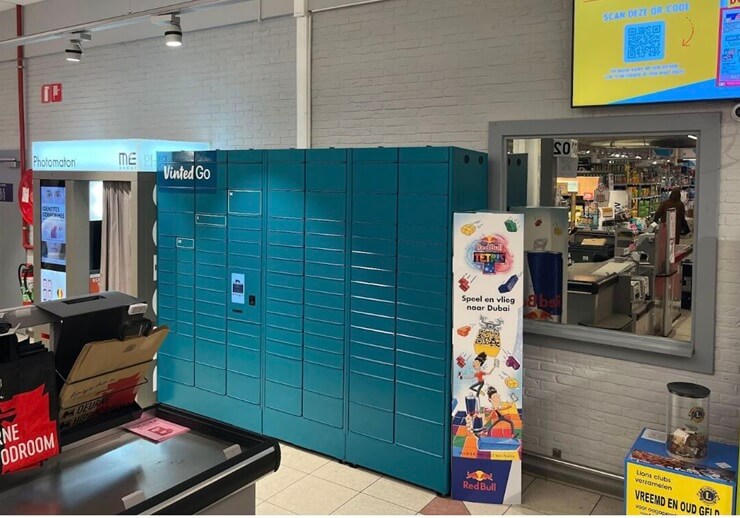 Vinted Go открывает первые камеры хранения в Бельгии