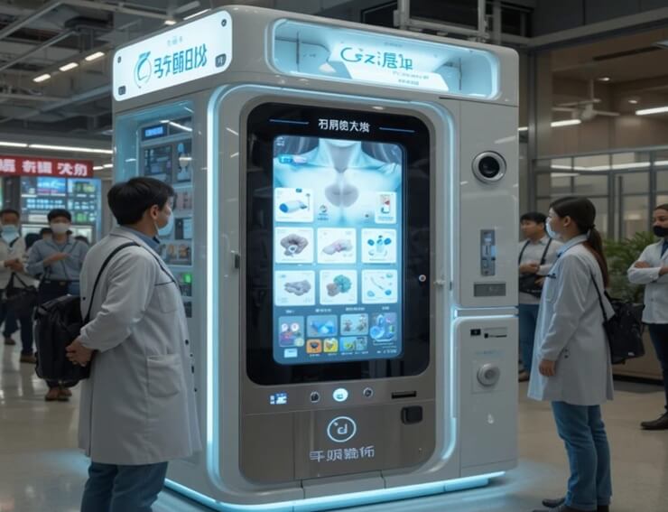 В Китае медкиоски диагностируют заболевания и выдают лекарства без врачей