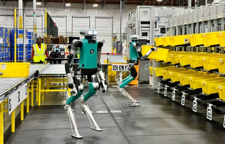 Amazon может заменить 600 000 работников в США роботами