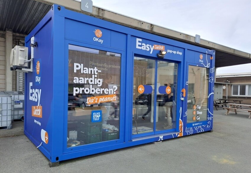 Colruyt Group открыл автономный магазин в Брюсселе