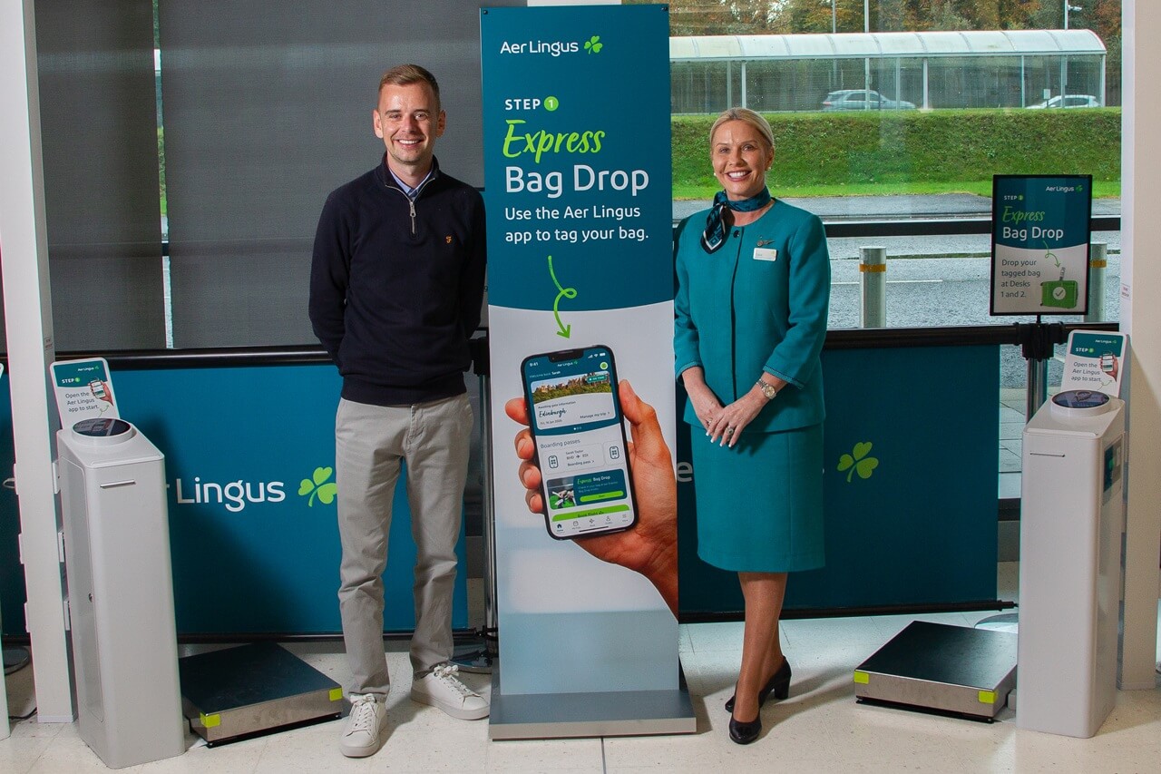 Aer Lingus открывает киоски Express Bag Drop в аэропорту Белфаста
