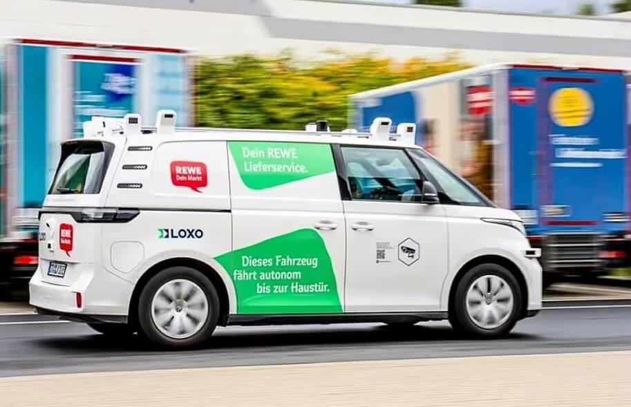 Немецкий ритейлер REWE тестирует беспилотные автомобили для доставки