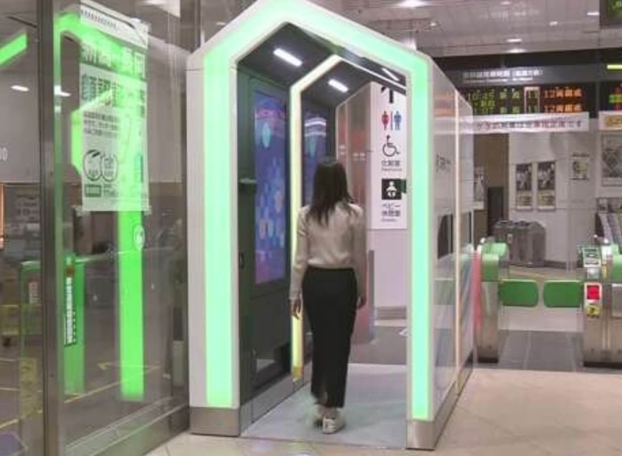 Японская железная дорога тестирует биометрию 