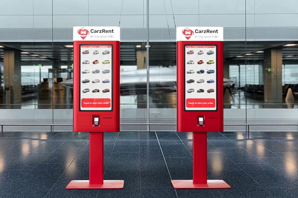 CarzRent разработала киоски для автоматизации проката автомобилей в аэропорту Тенерифе-Юг