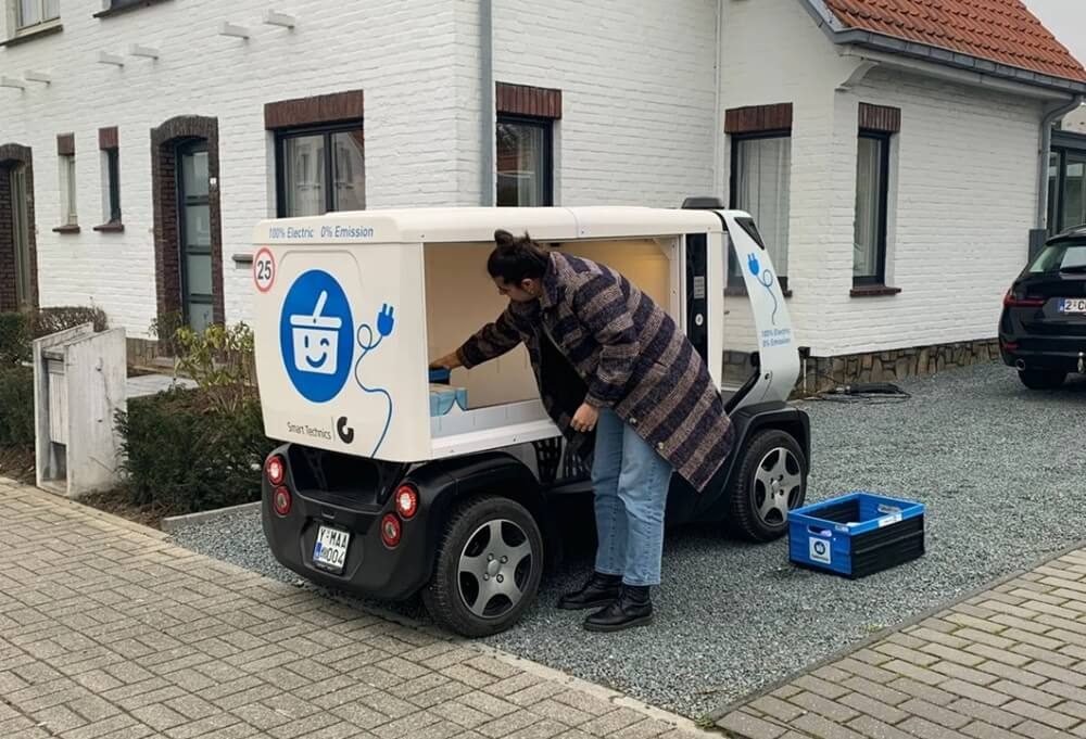 Collect&Go запустит доставку продуктов с помощью роботов курьеров