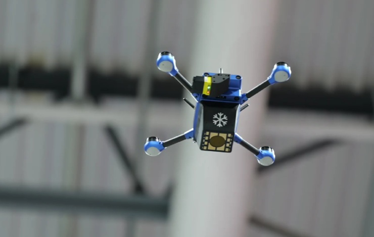 Ритейлер Kroger использует систему дронов для инвентаризаций и учета в морозильных камерах 