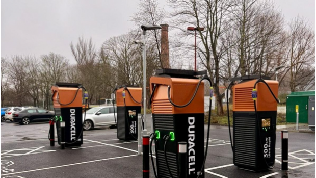 Компания Duracell E-Charge открыла второй пункт зарядки электромобилей в Великобритании