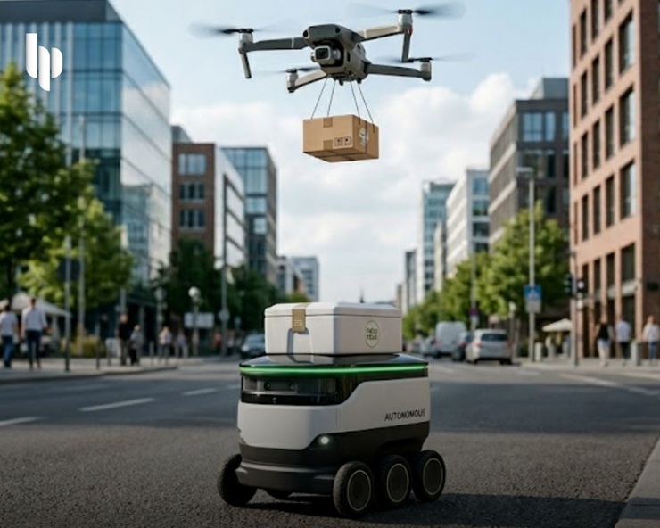 Роботы и дроны могут снизить глобальные затраты на доставку еды до $1 за заказ