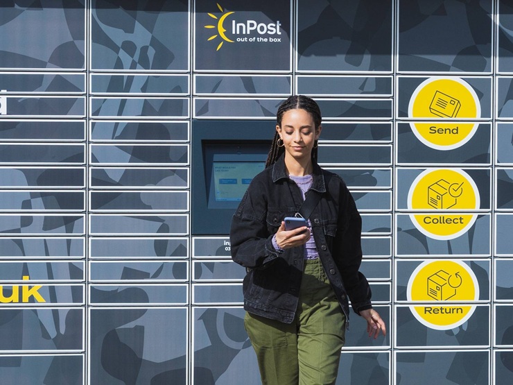 Количество постаматов InPost UK в Великобритании увеличилось на 45%
