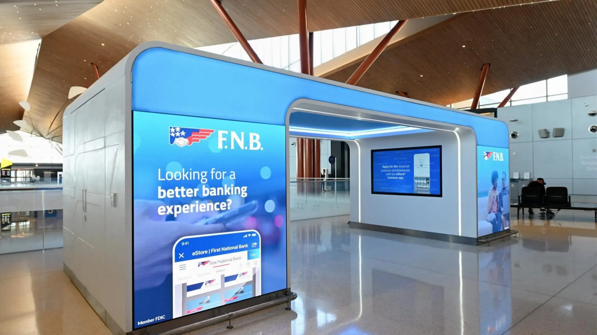 FNB открывает центр цифрового банкинга в аэропорту Питтсбурга