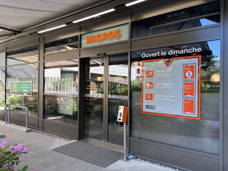 В Женеве магазин Migros в воскресенье и праздничные дни станет автономным