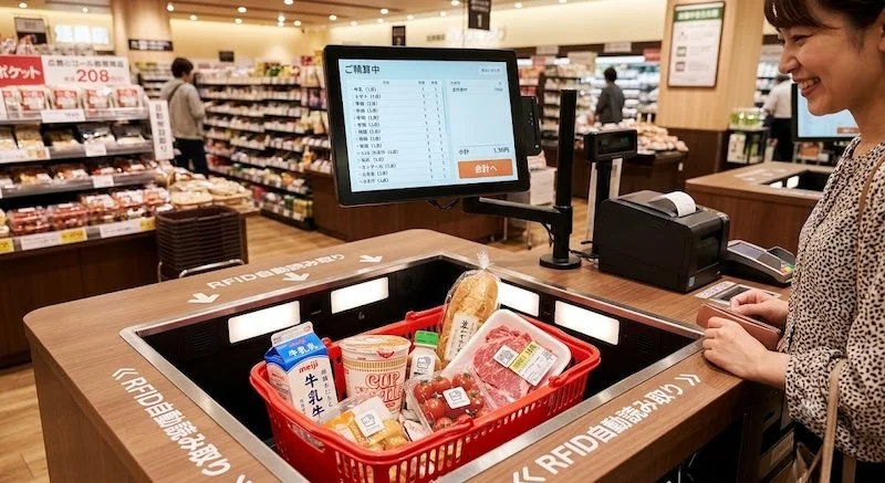 sReader расширяет рынок решений для считывания корзин с помощью RFID-технологии