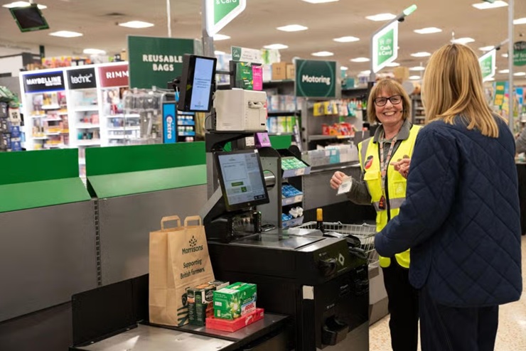 Ритейлер Morrisons внедряет компьютерное зрение на кассах самообслуживания