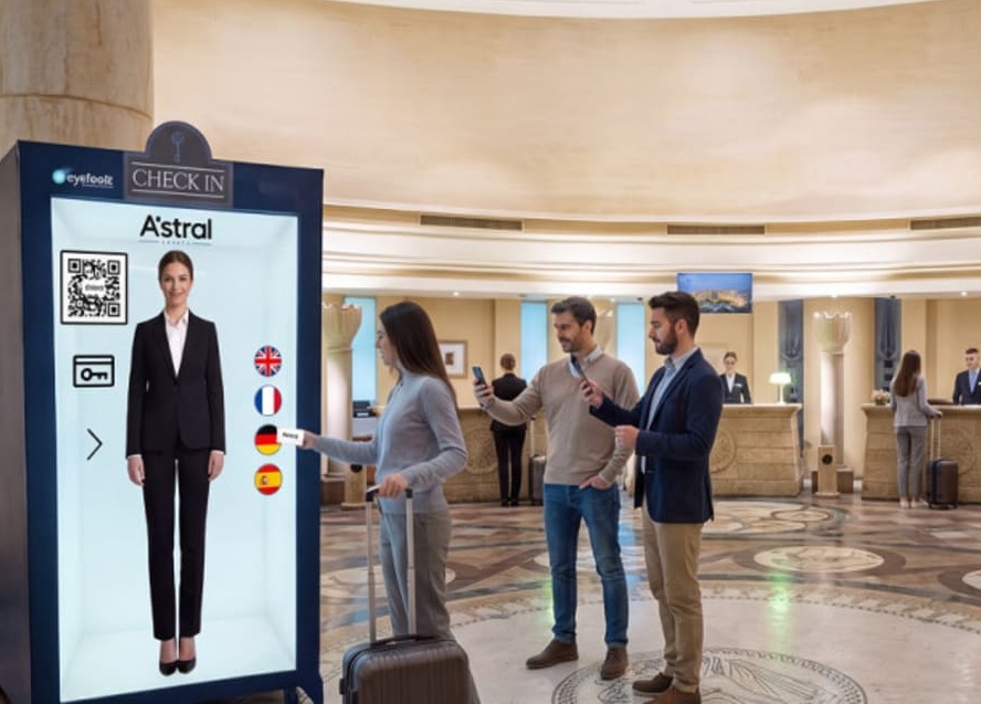 Astral Hotels внедрила регистрацию заезда и получение ключа от номера с помощью голограммы