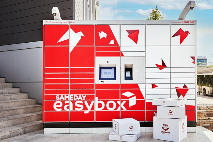 Доставка в постаматы Easybox сокращает на 70% выбросы CO₂, чем доставка на дом