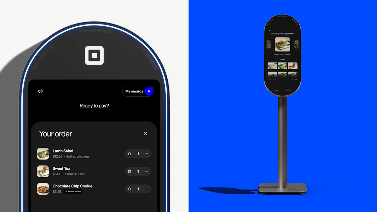 Компания Square представила флагманский интеллектуальный киоск самообслуживания для ресторанов