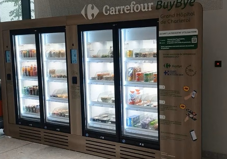 Carrefour Belgium открывает еще пять вендинг магазинов BuyBye