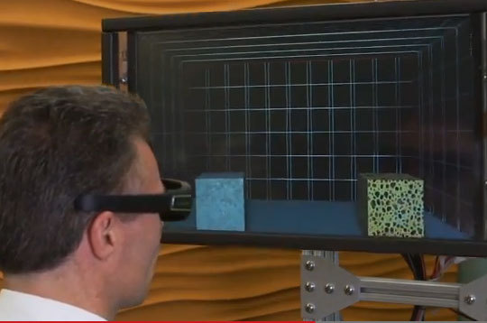 Microsoft разрабатывает сенсорный 3D-экран с физическим откликом