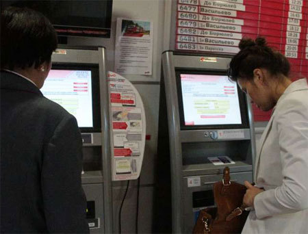 Вокзалы Казани делают ставку на билетопечатающие автоматы