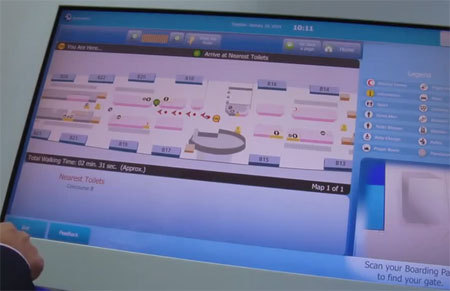 NCR обновила программное обеспечение для навигационных киосков аэропортов