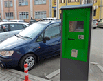 Первые паркоматы установили на платных парковках в центре Красноярска