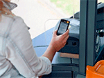 Оплату проезда при помощи мобильного телефона протестировали в Кирове