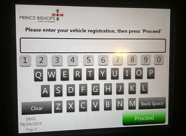 Без карточный паркомат для автоматизации платной автостоянки