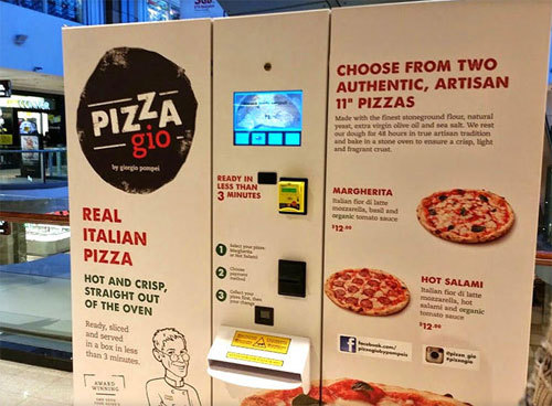 В Австралии установили первый автомат по приготовлению пиццы