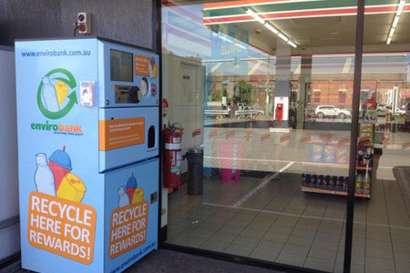 Сидней установил автоматы по сбору использованных алюминиевых банок и пластиковых бутылок