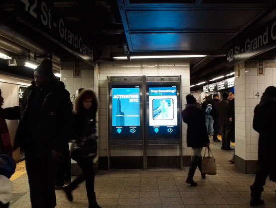 Первые сенсорные схемы метро заработали в Нью-йоркской подземке